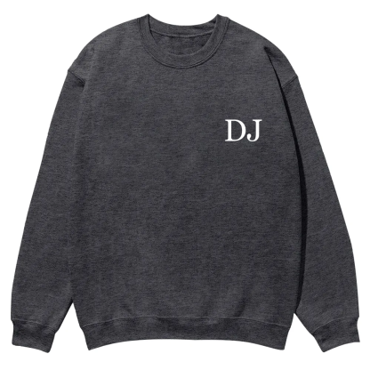 DJ Casual Crewneck Sweatshirt wearishow