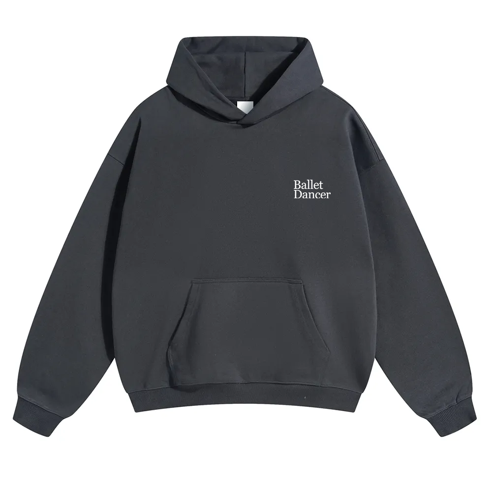 Ballet Dancer Unisex Solid Color Hoodie wearishow