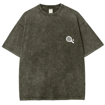 Padel Player Unisex Fit Washed T-Shirt