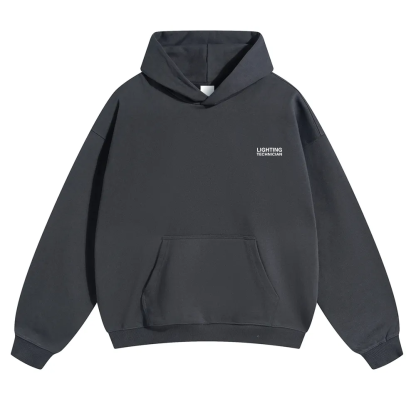 Lighting Technician Unisex Solid Color Hoodie wearishow