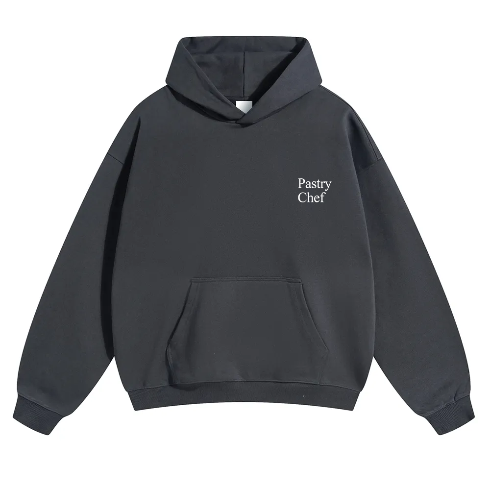 Pastry Chef Unisex Solid Color Hoodie wearishow