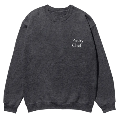 Pastry Chef Casual Crewneck Sweatshirt wearishow