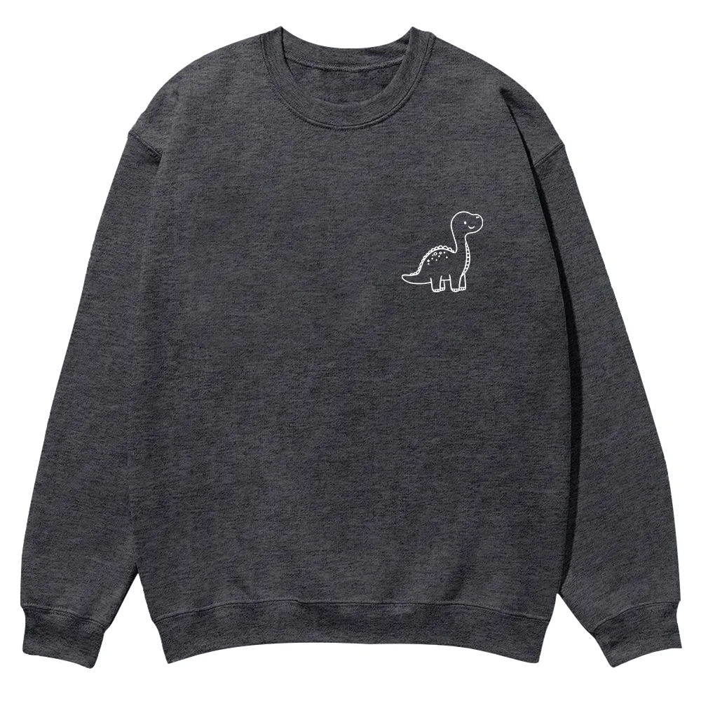 Boy Mom Casual Crewneck Sweatshirt wearishow