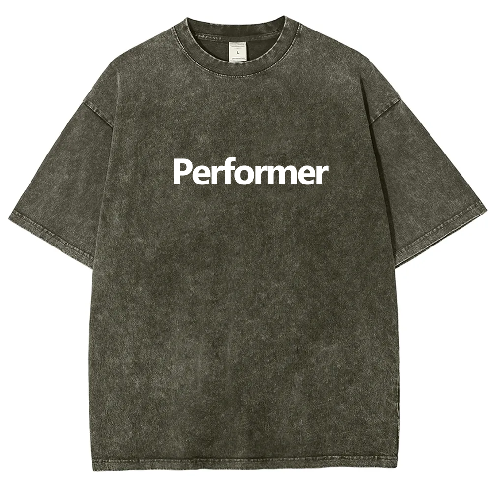 Performer Unisex Fit Washed T-Shirt
