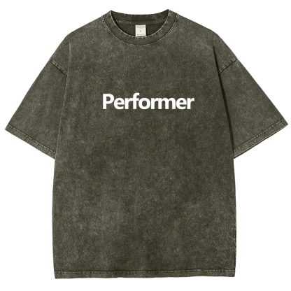 Performer Unisex Fit Washed T-Shirt