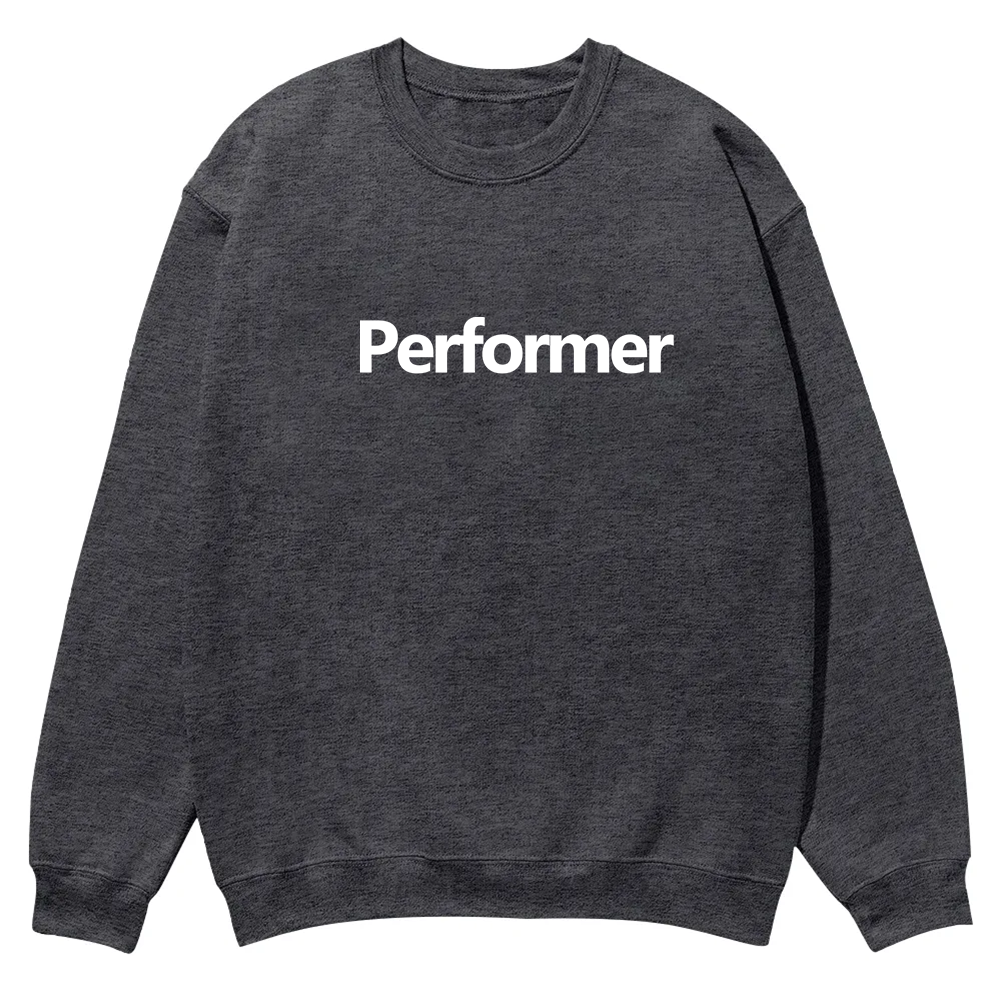 Performer Casual Crewneck Sweatshirt wearishow