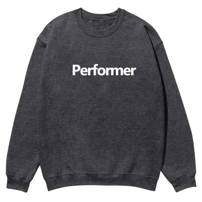 Performer Casual Crewneck Sweatshirt wearishow