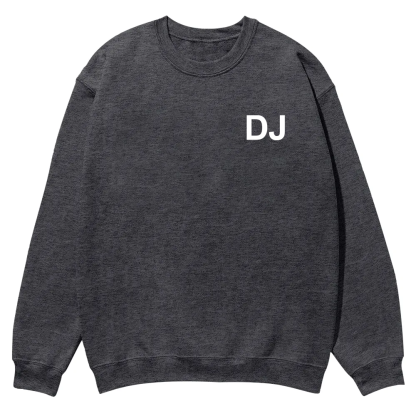 DJ Casual Crewneck Sweatshirt wearishow