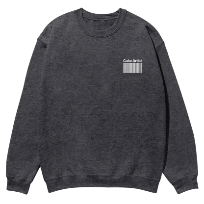 Cake Artist Casual Crewneck Sweatshirt wearishow
