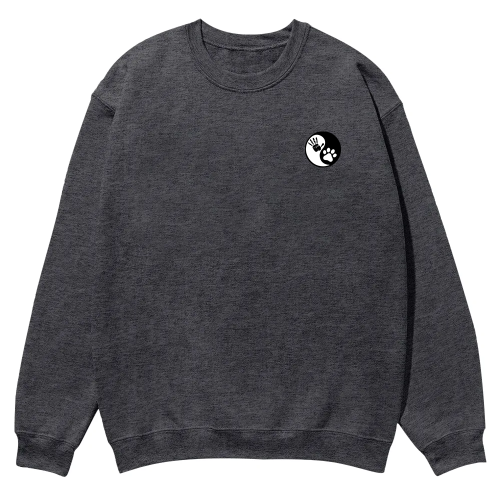 Dog Trainer Casual Crewneck Sweatshirt wearishow