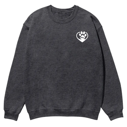 Pet Photo Creative Customized Unisex Casual Crewneck Sweatshirt