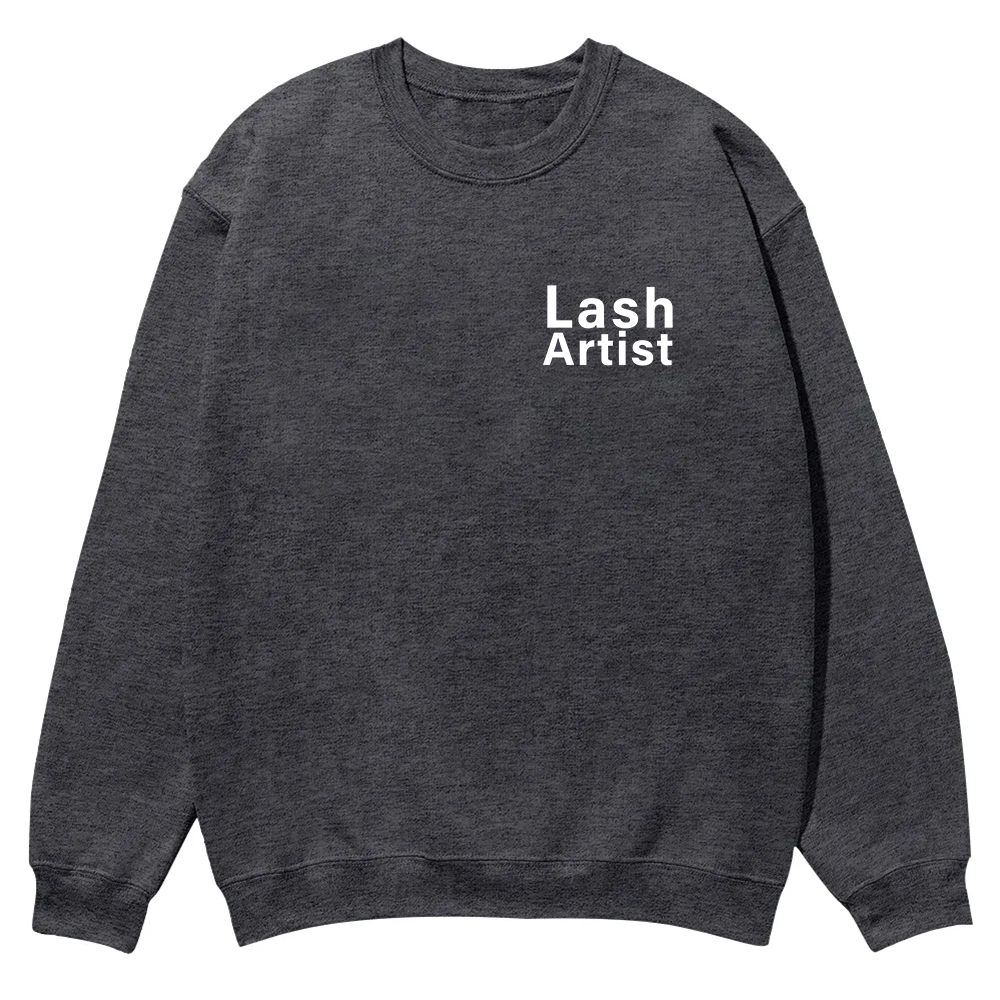 Lash Artist Casual Crewneck Sweatshirt wearishow