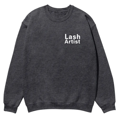 Lash Artist Casual Crewneck Sweatshirt wearishow