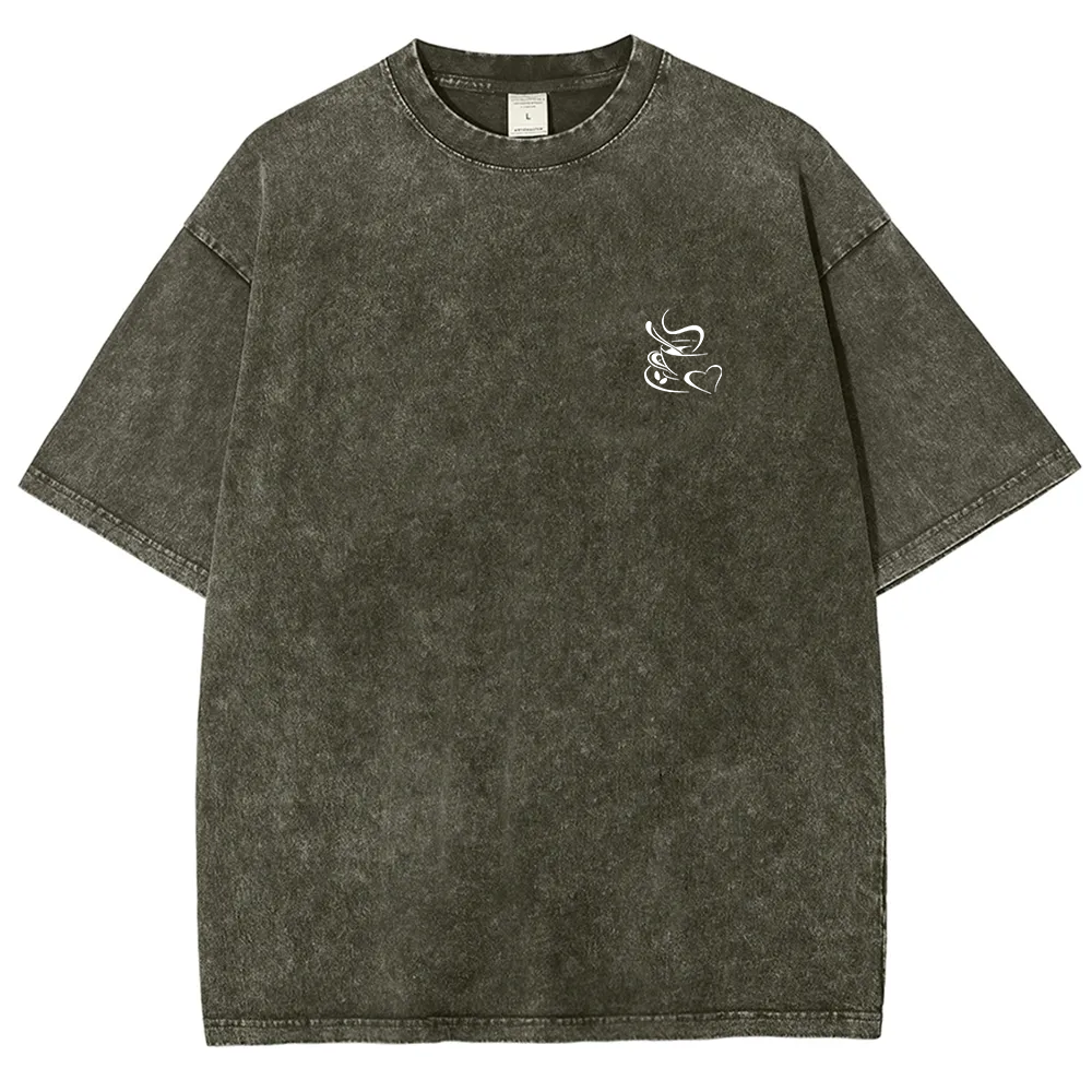 Barista Unisex Fit Washed T-Shirt