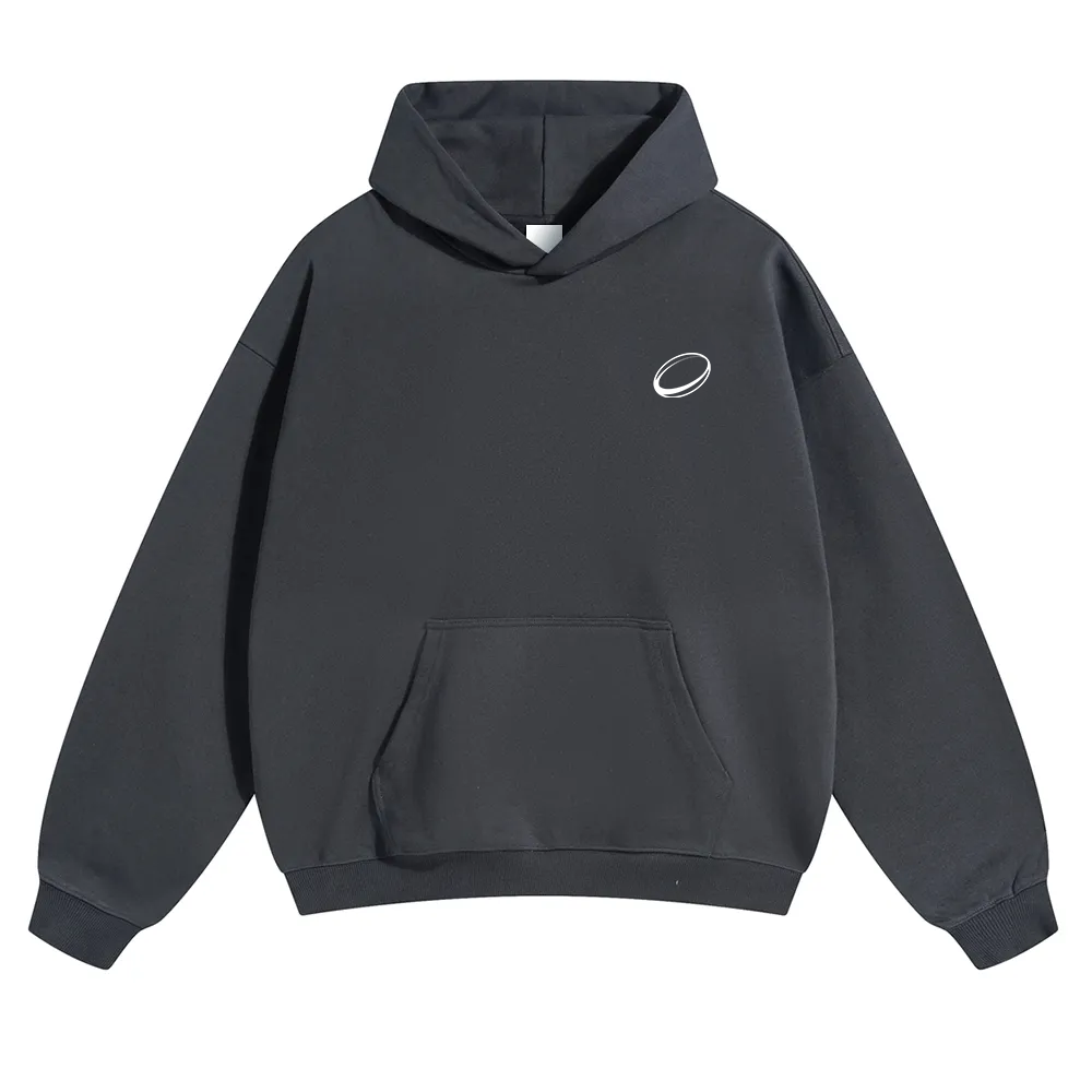 Rugby Player Unisex Solid Color Hoodie wearishow