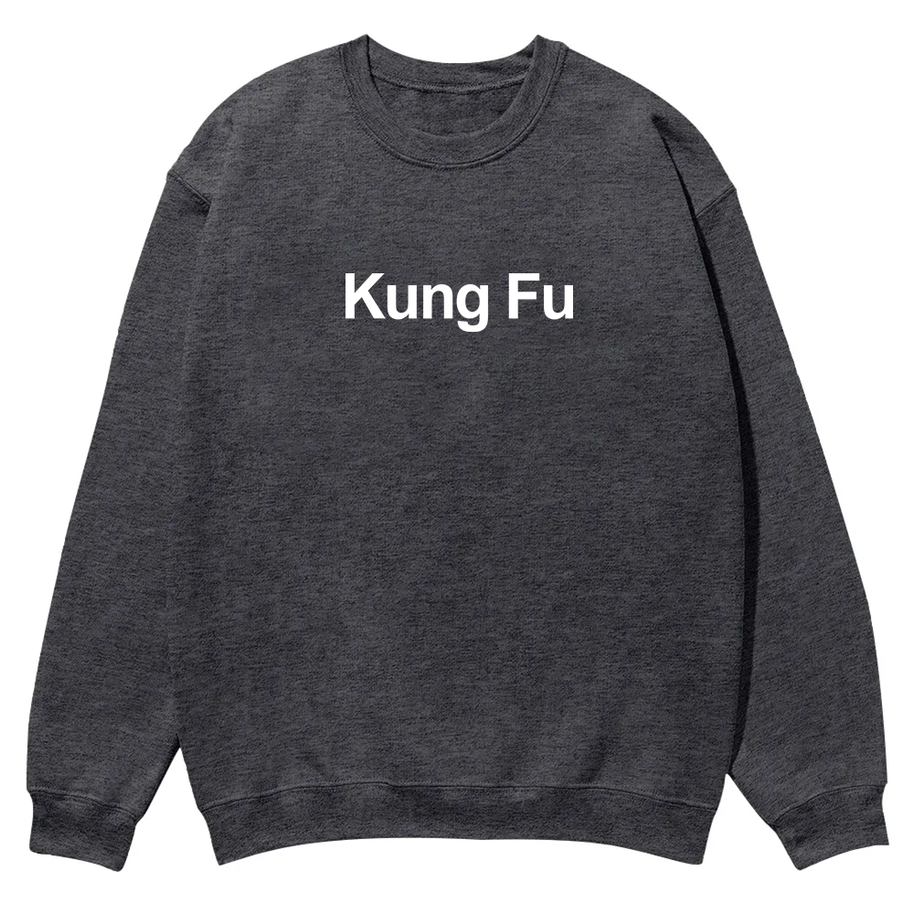 Kung Fu Casual Crewneck Sweatshirt wearishow wearishow