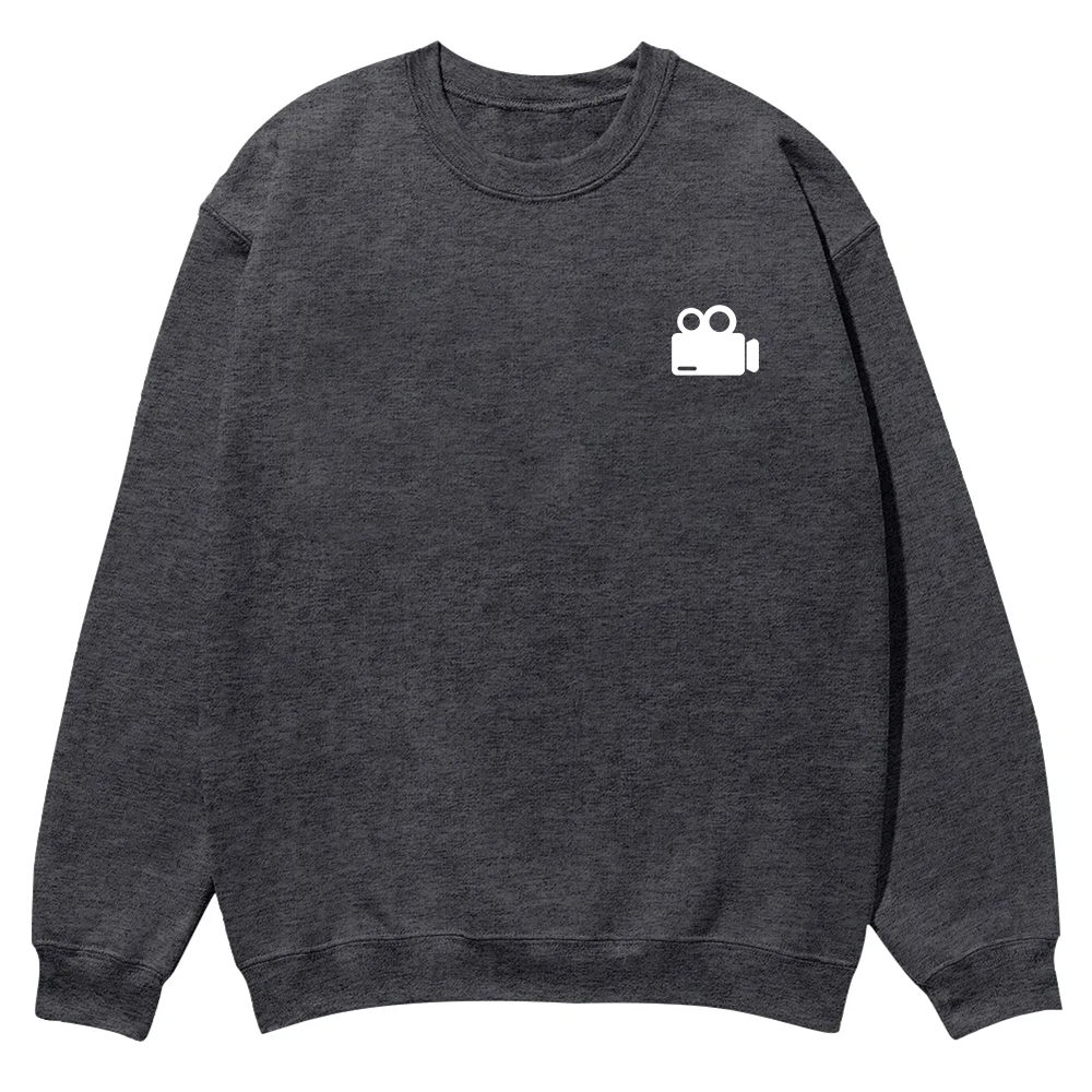 Videographer Casual Crewneck Sweatshirt wearishow wearishow