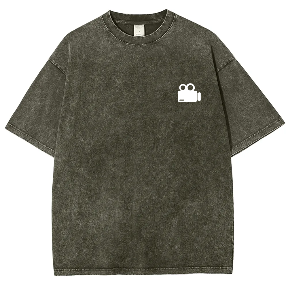 Videographer Unisex Fit Washed T-Shirt