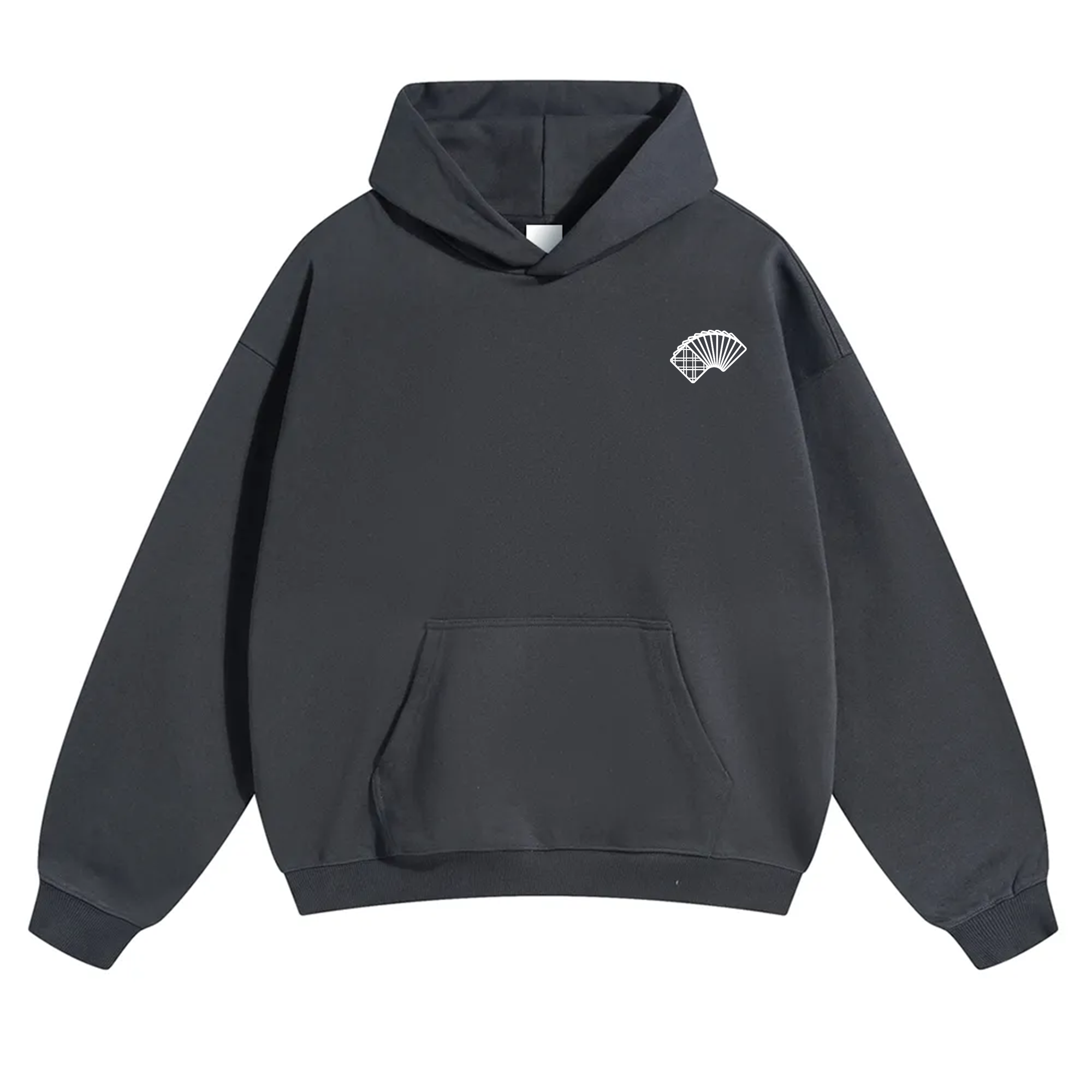 Poker Player Unisex Solid Color Hoodie