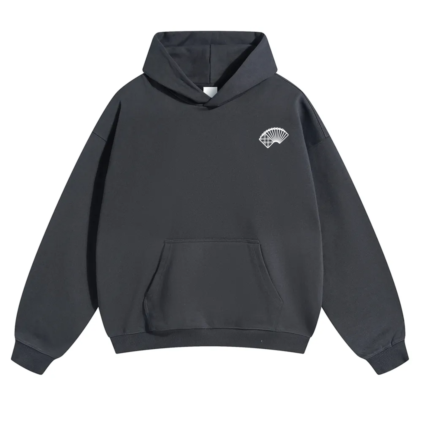 Poker Player Unisex Solid Color Hoodie