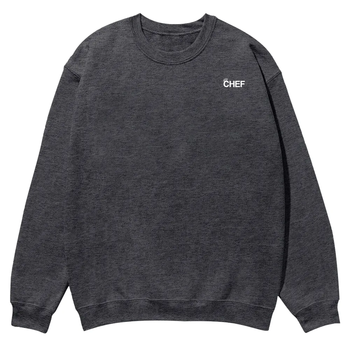 Chef Addcustom QR Code Casual Crewneck Sweatshirt