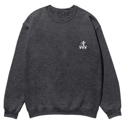 Festival Goer Casual Crewneck Sweatshirt wearishow