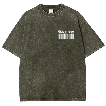 Guyanese Unisex Fit  Washed T-Shirt