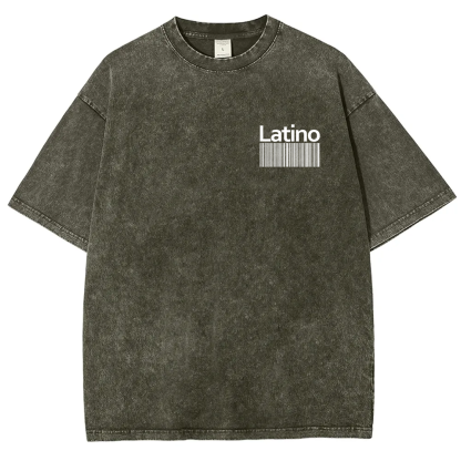 Latino Unisex Fit  Washed T-Shirt