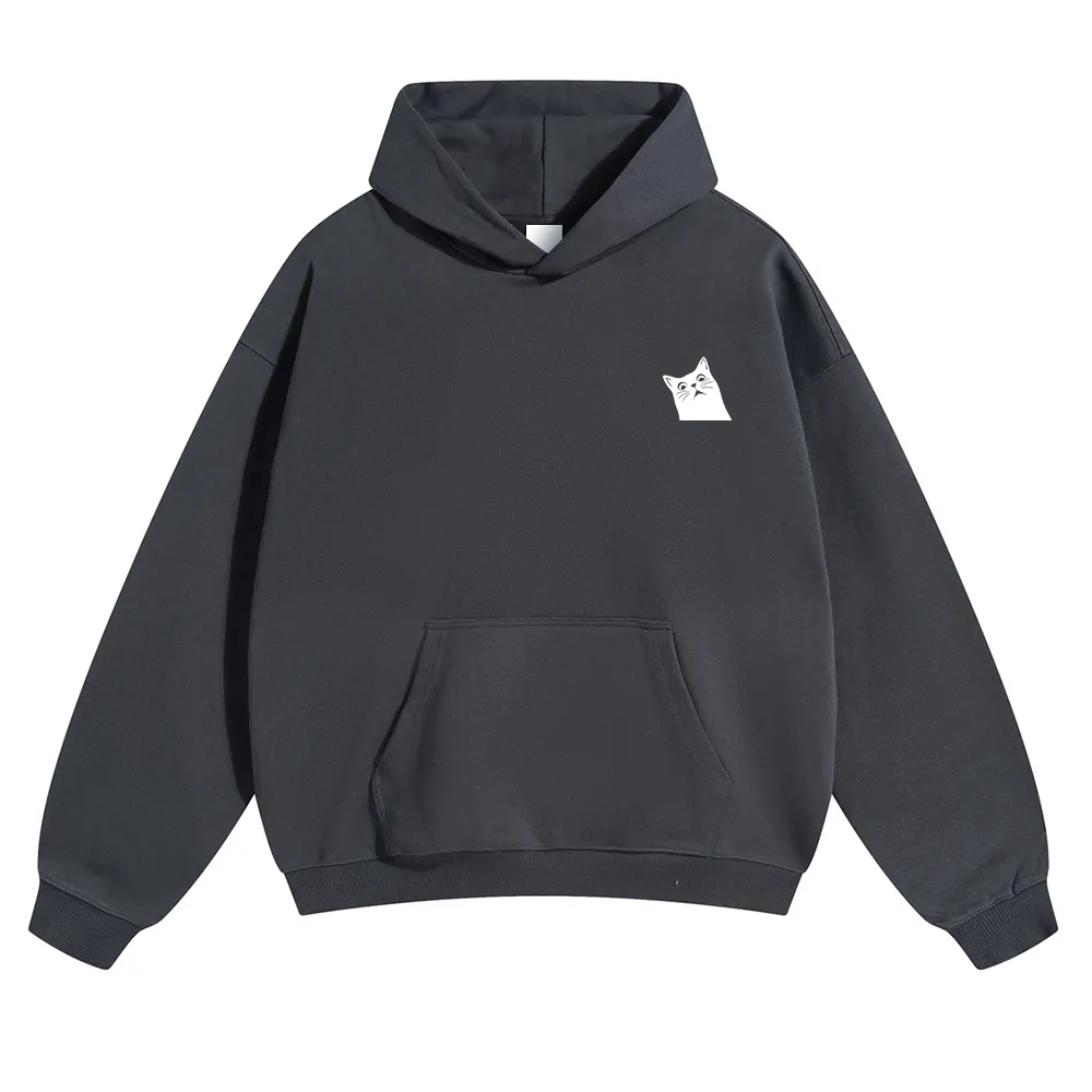 Cat Trick Customized Unisex Solid Color Hoodie wearishow