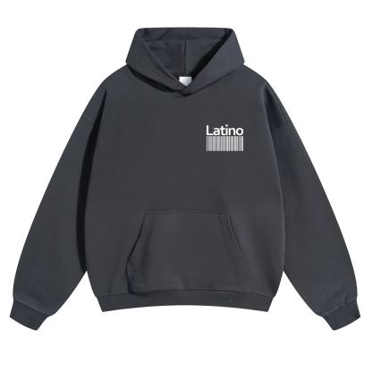 Latino Unisex Fit Color Hoodie wearishow
