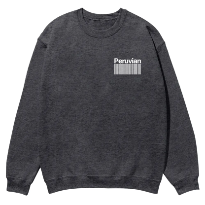 Peruvian Unisex Fit  Casual Crewneck Sweatshirt wearishow