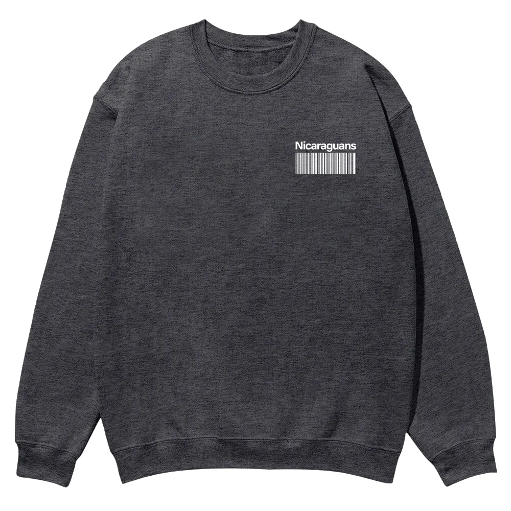 Nicaraguans Unisex Fit  Casual Crewneck Sweatshirt wearishow