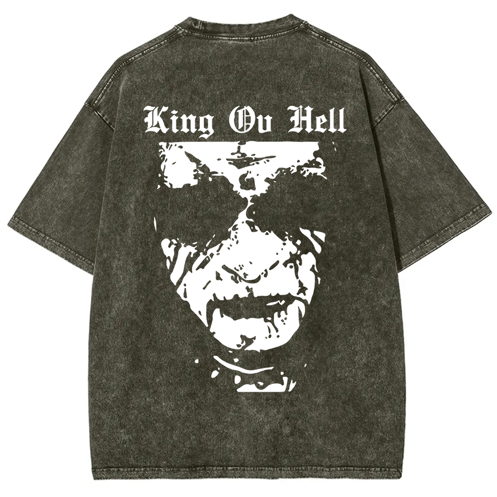 Unisex Vintage  King ov Hell Musicians t-Shirt