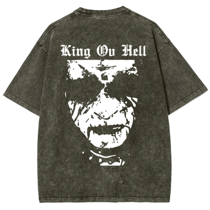 Unisex Vintage  King ov Hell Musicians t-Shirt