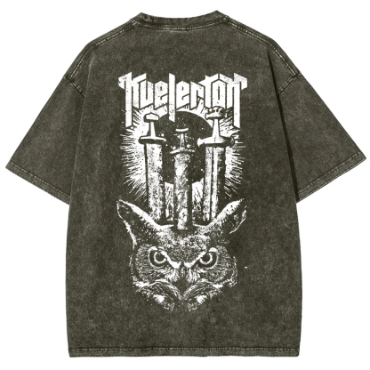Unisex Vintage Kvelertak Band  t-Shirt