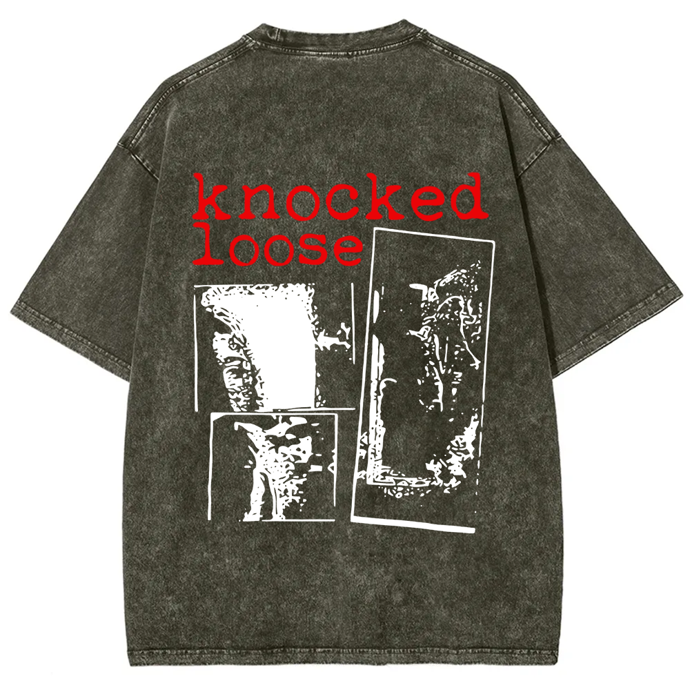 Unisex Vintage Knocked Loose Band t-Shirt