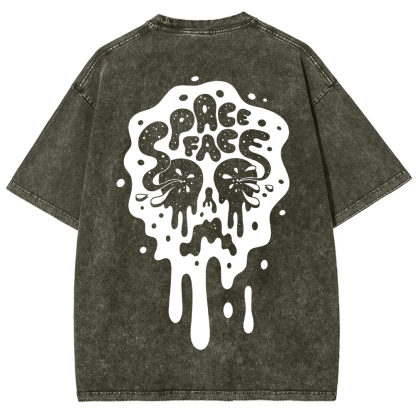 Unisex Vintage Spaceface Band  t-Shirt