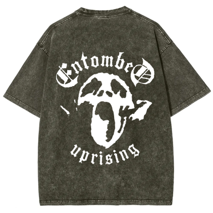 Unisex Vintage  Entombed Metal Band t-Shirt
