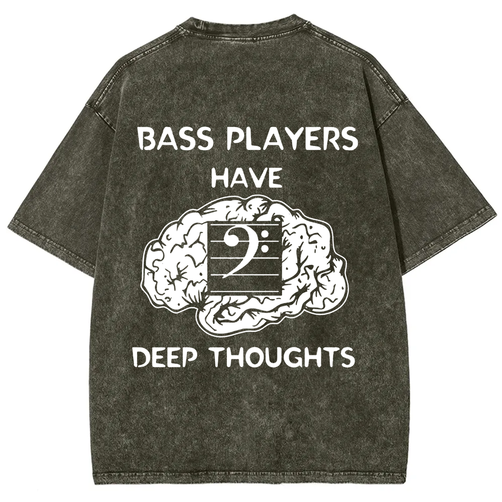 Unisex Vintage Bass Player t-Shirt
