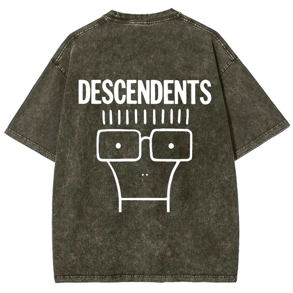 Unisex Vintage Descendents Punk Rock Band t-Shirt