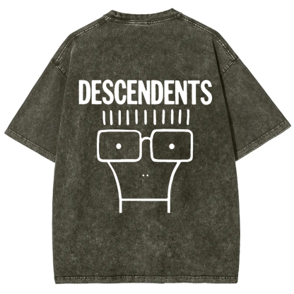 Unisex Vintage Descendents Punk Rock Band t-Shirt