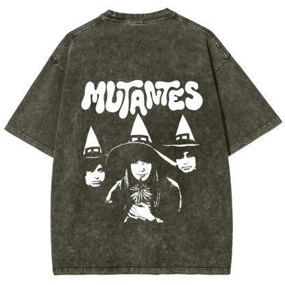 Unisex Vintage Os Mutantes Rock Band t-Shirt