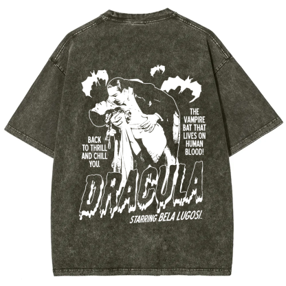 Unisex Vintage  Vampire Dracula Art t-Shirt