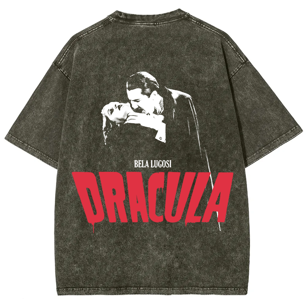 Unisex Vintage Dracula vampire horror movie t-Shirt