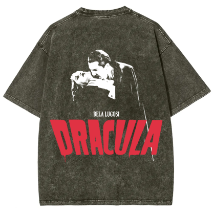 Unisex Vintage Dracula vampire horror movie t-Shirt