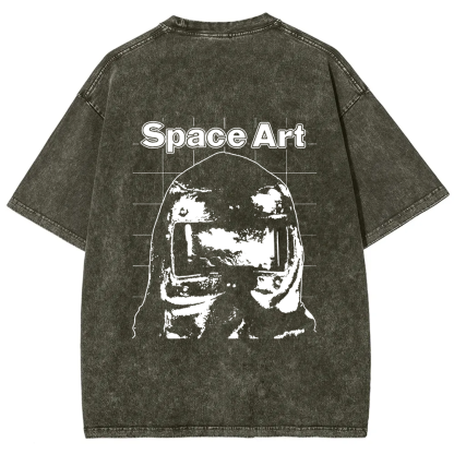 Unisex Vintage Space Art Band t-Shirt