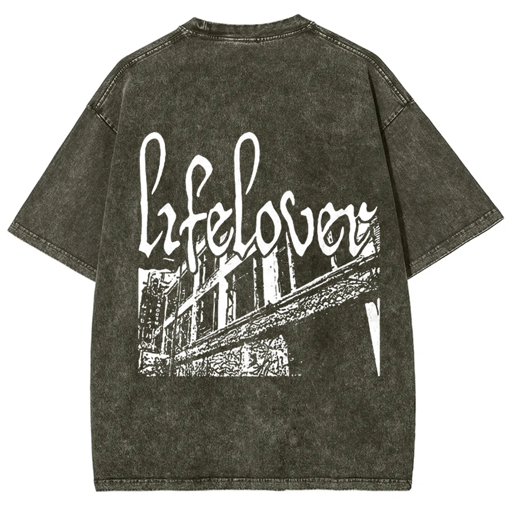 Unisex Vintage Lifelover Band t-Shirt