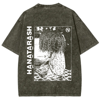 Unisex Vintage Hanatarash Band  t-Shirt