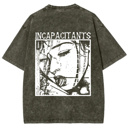 Unisex Vintage Incapacitants Band t-Shirt