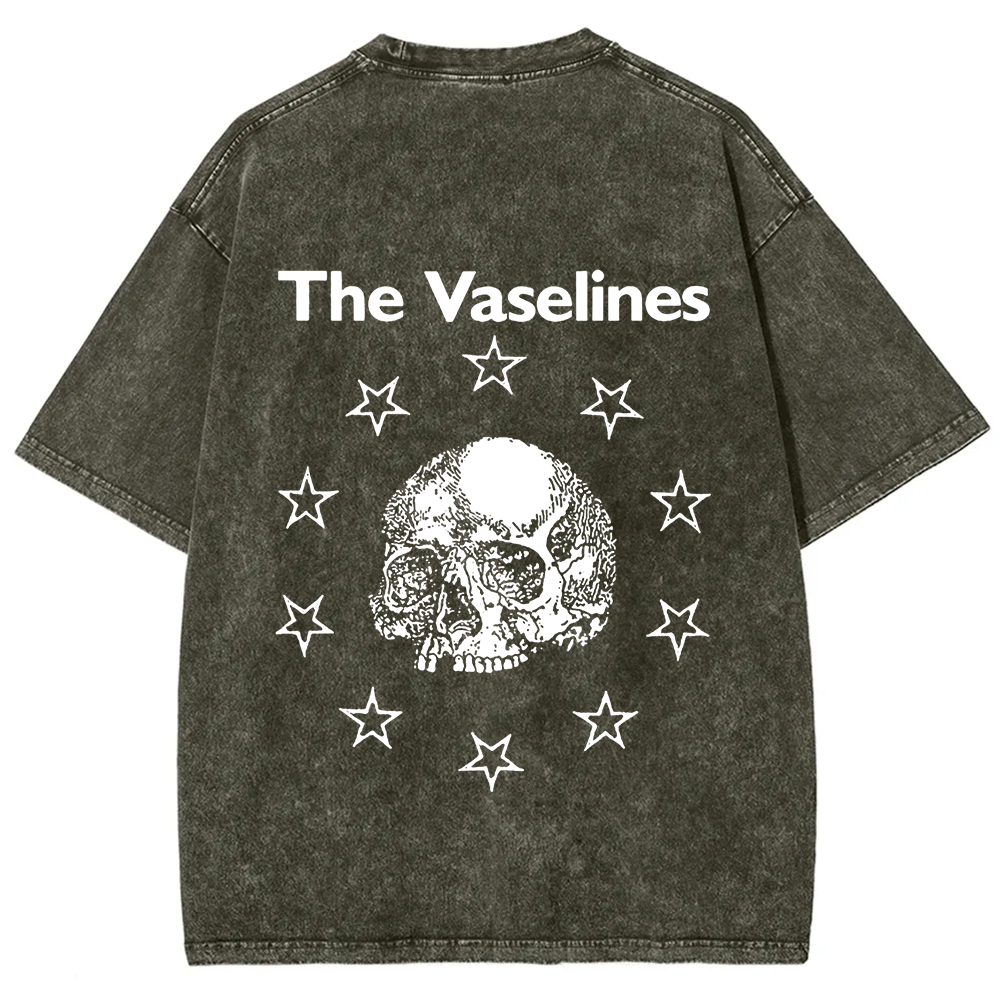 Unisex Vintage The Vaselines Rock Band  t-Shirt